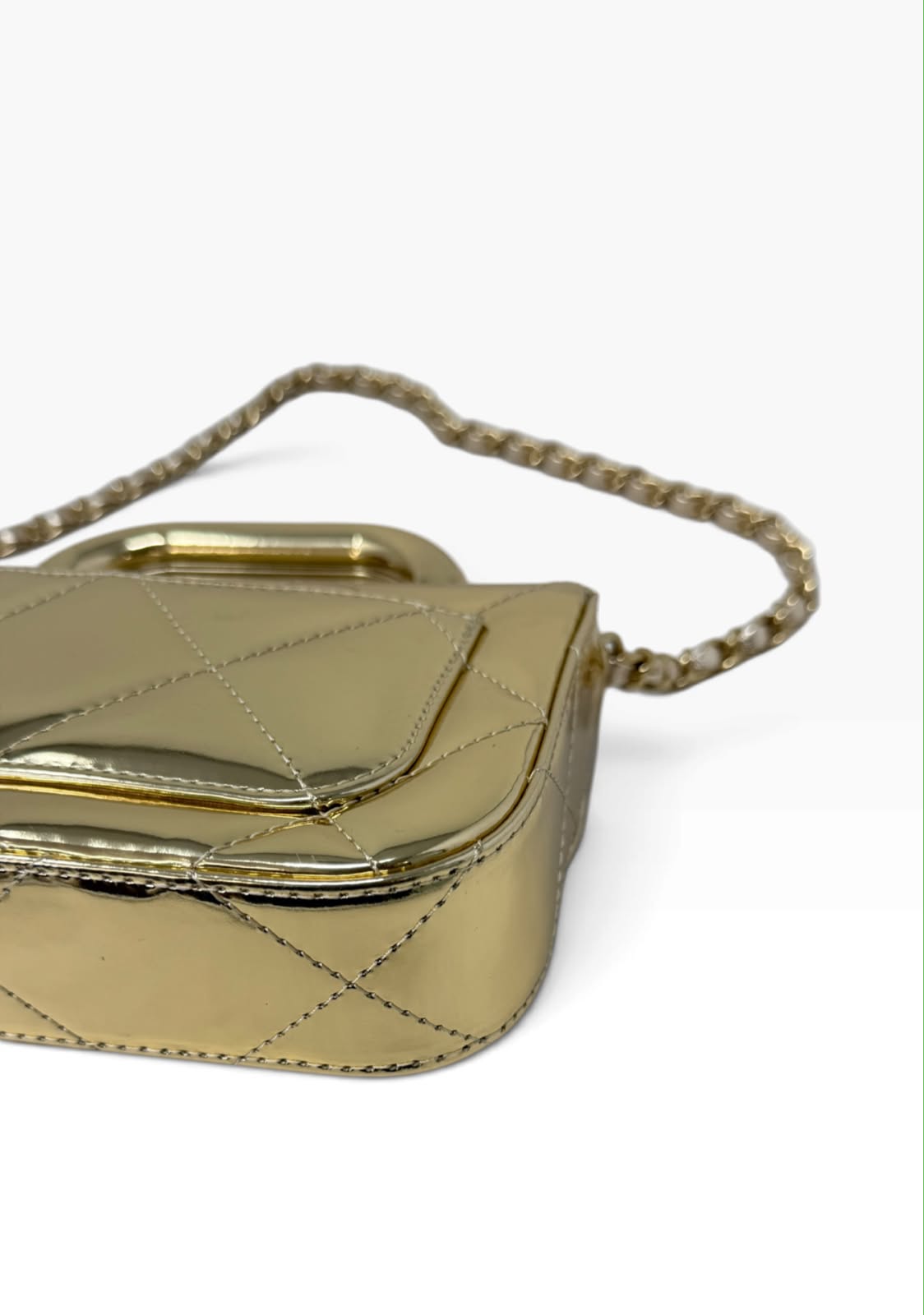 Mini Top Handle Flap Bag