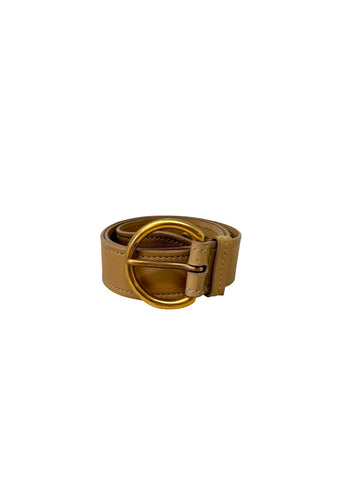 Cinturón Piel Camel