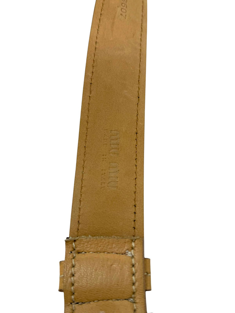 Cinturón Piel Camel