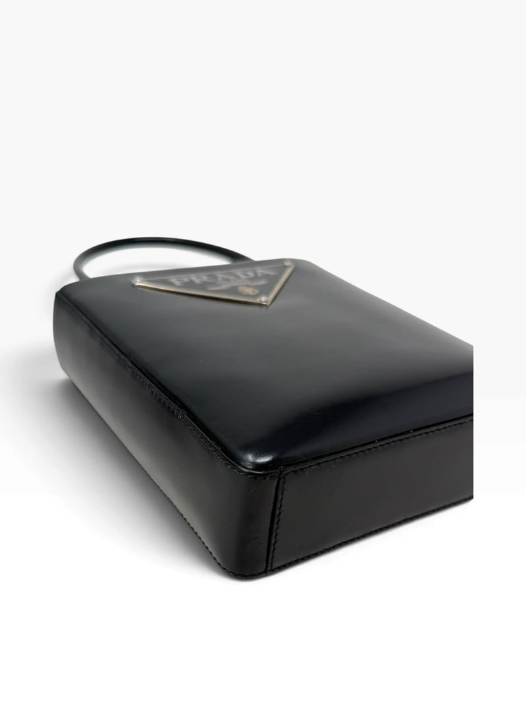 Brushed Leather Mini Tote Bag