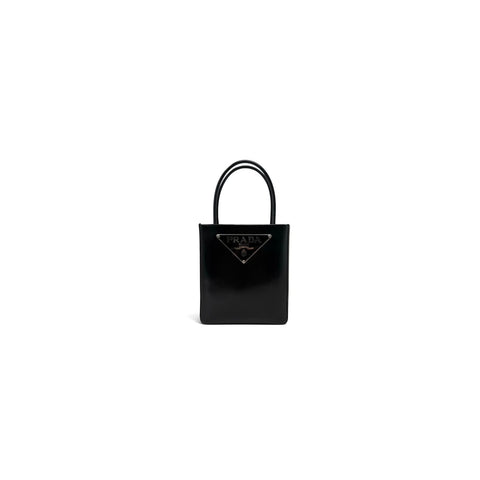 Brushed Leather Mini Tote Bag