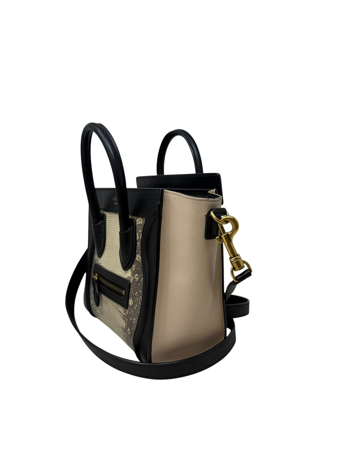 Luggage Nano Negra y Blanco