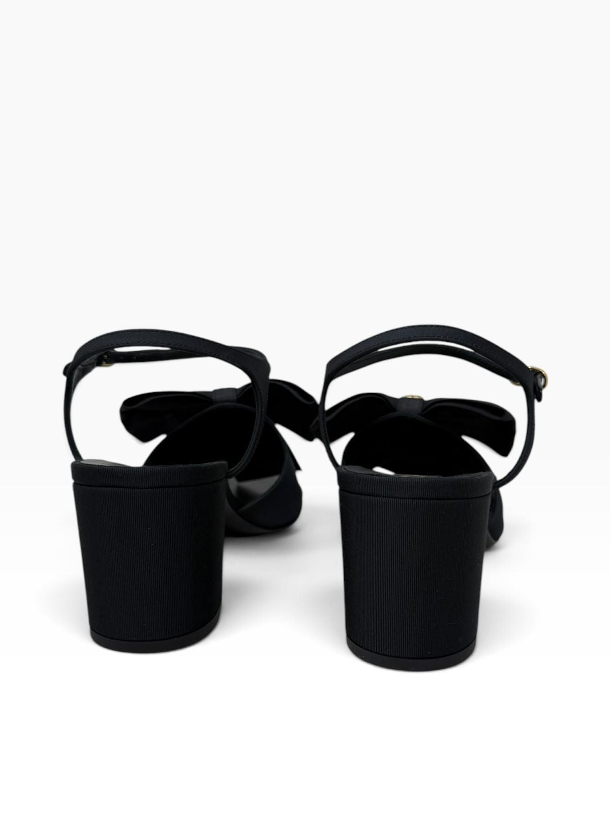 Silk Bow Crystal Sandalias T37.5 Eu
