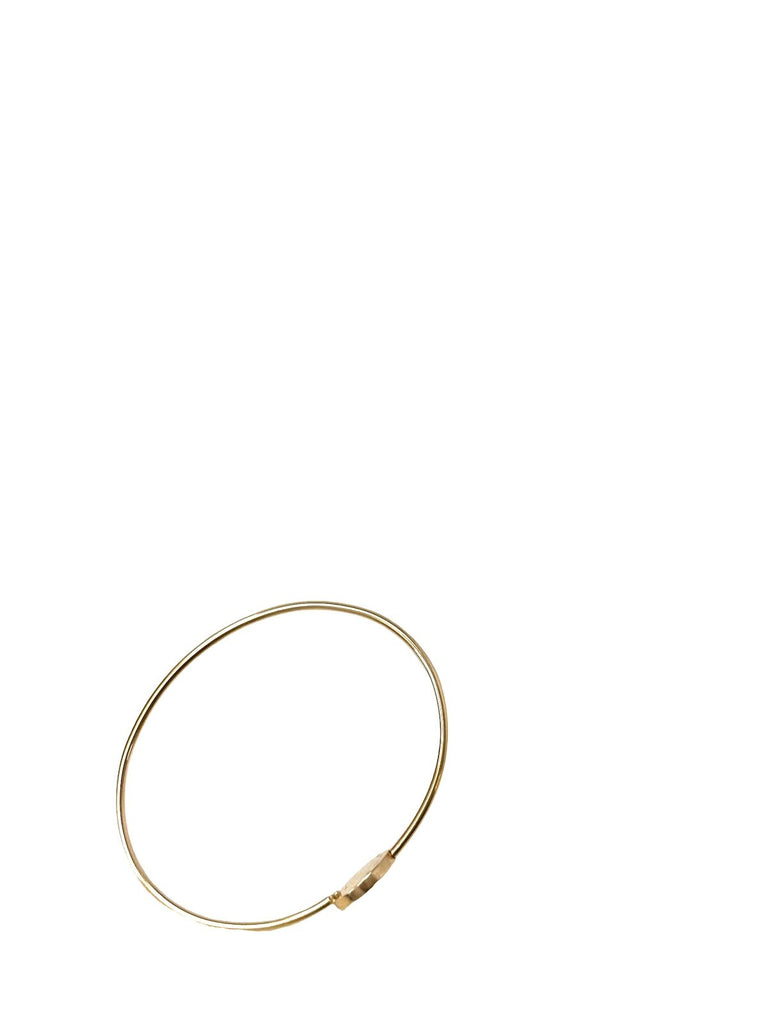 Brazalete Oro con Malaquita Talla M