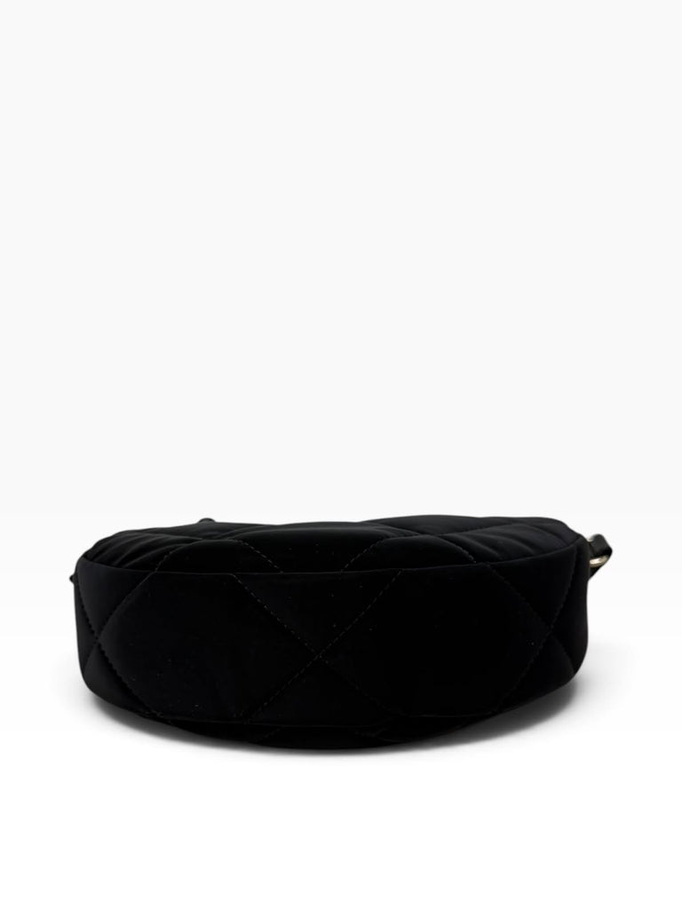 Velvet Clutch with Chain