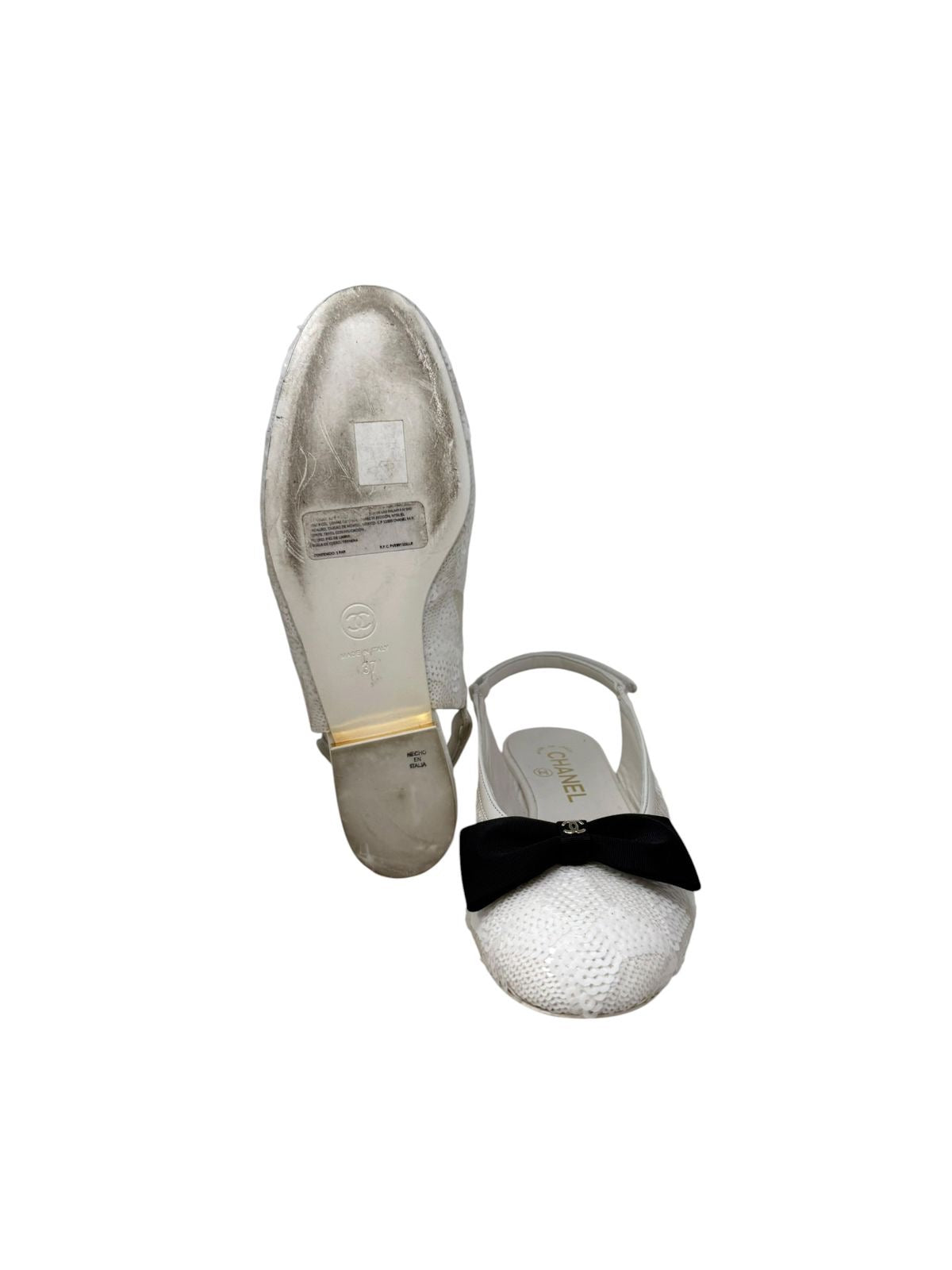 Bow Slingback Flats T37 Eu