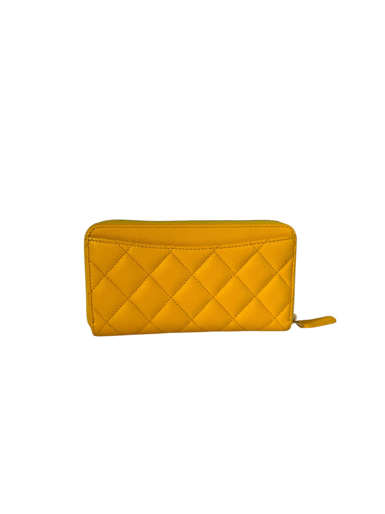 Cartera Caviar Amarilla