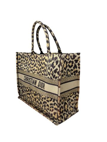 Book Tote Animal Print