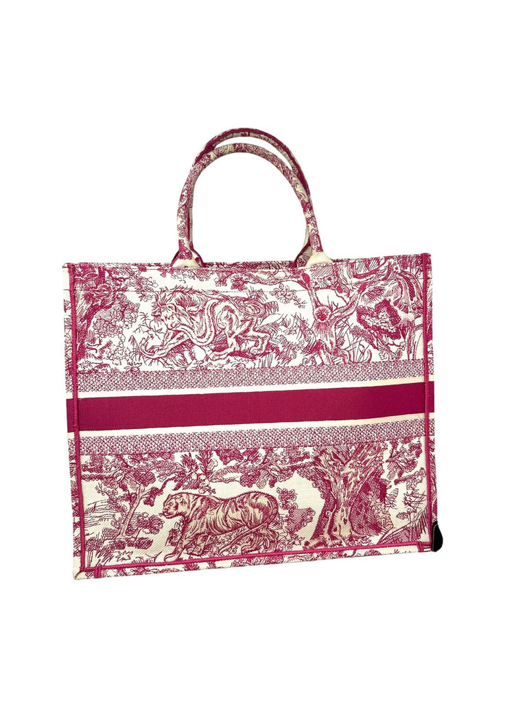 Book Tote Rosa