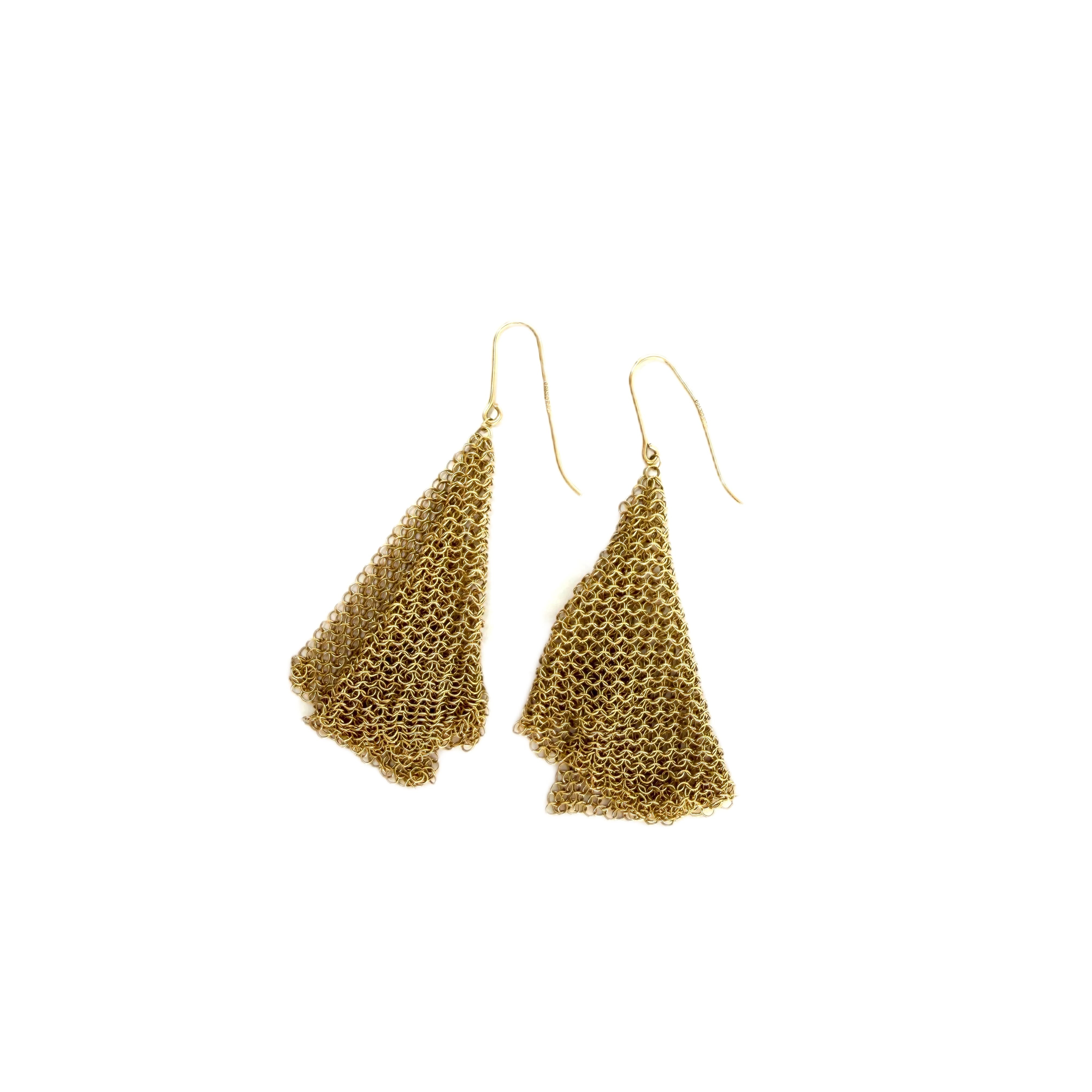 Aretes Mascada Estilo Mesh