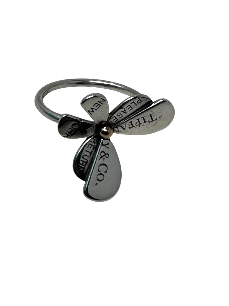 Anillo Flor Talla 7