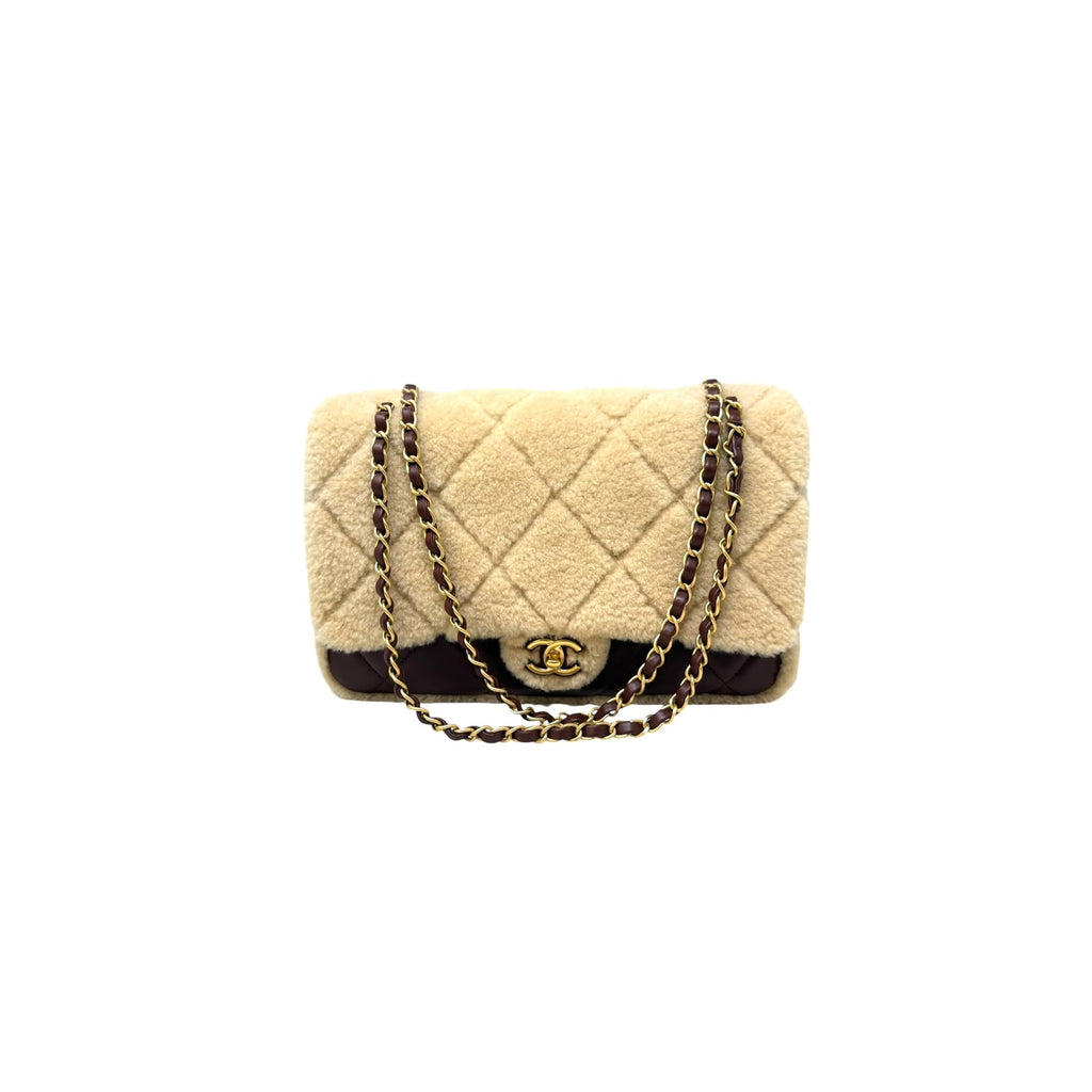 Furry Coco Flap Bag