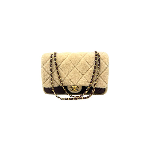 Furry Coco Flap Bag