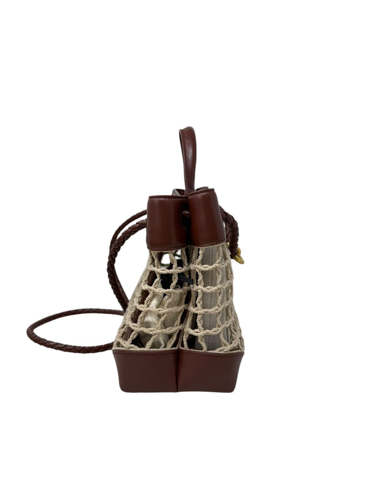 Andiamo Small Macramé Raffia