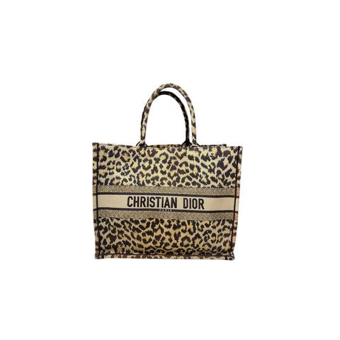 Book Tote Animal Print