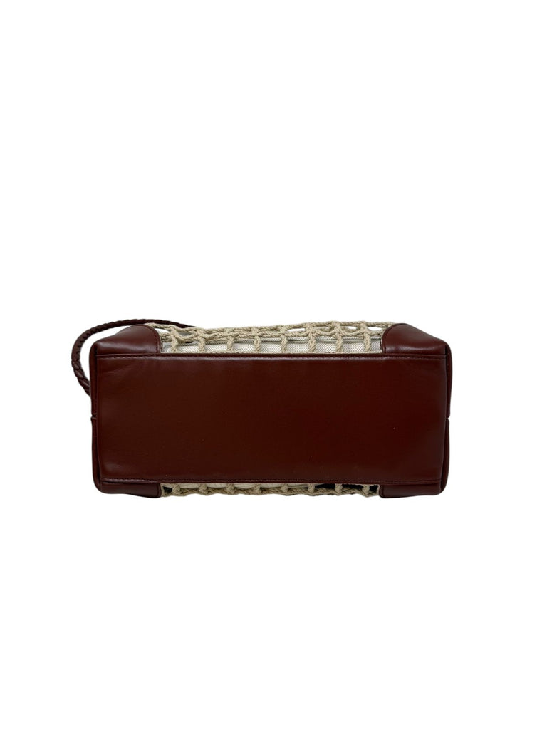 Andiamo Small Macramé Raffia