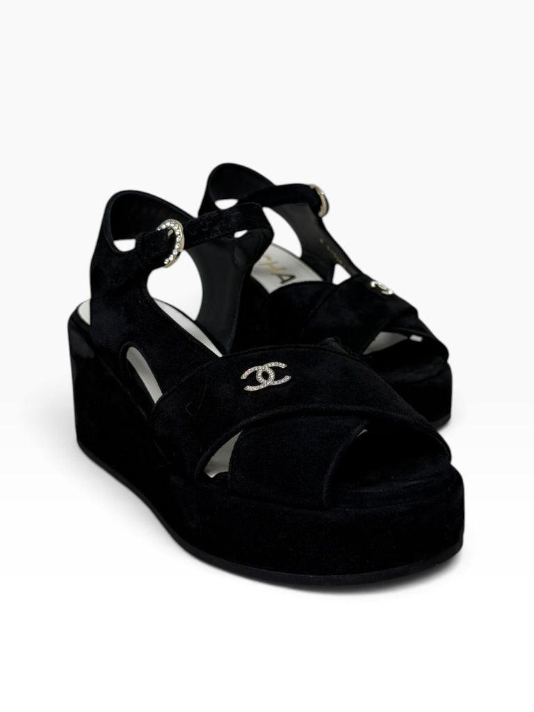Platform Sandalias T37 Eu