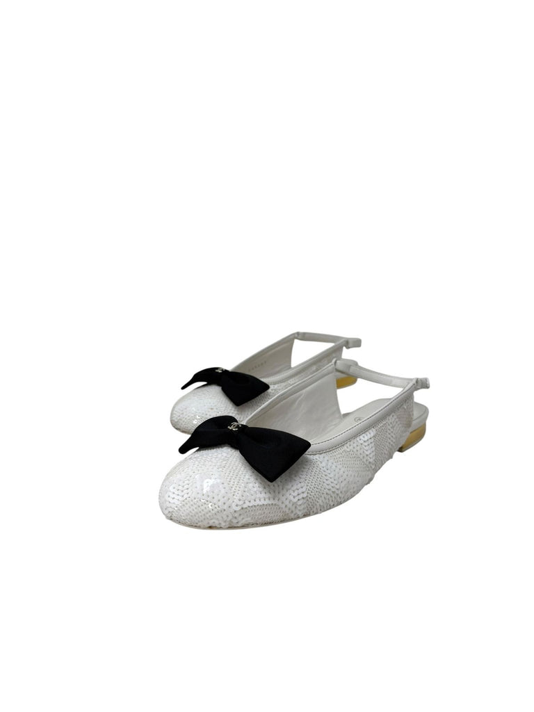 Bow Slingback Flats T37 Eu