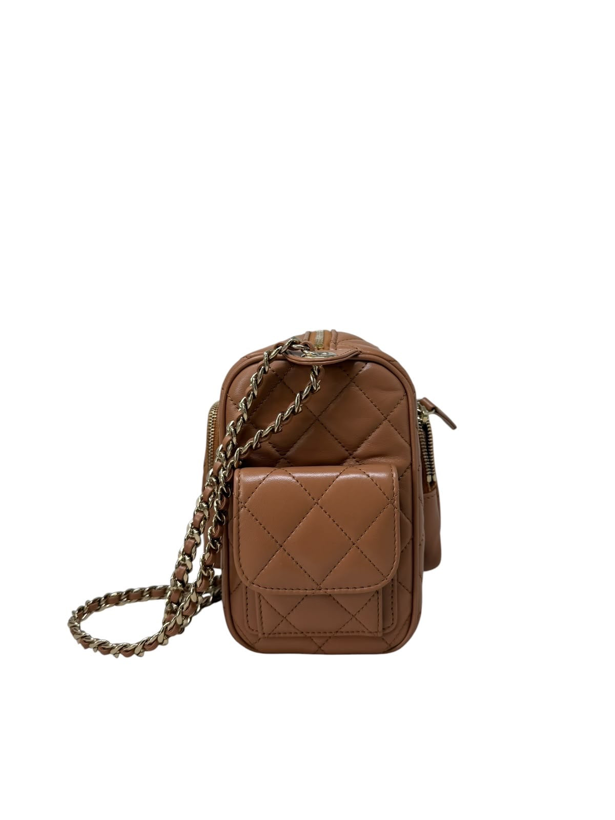 Quilted Front Pocket