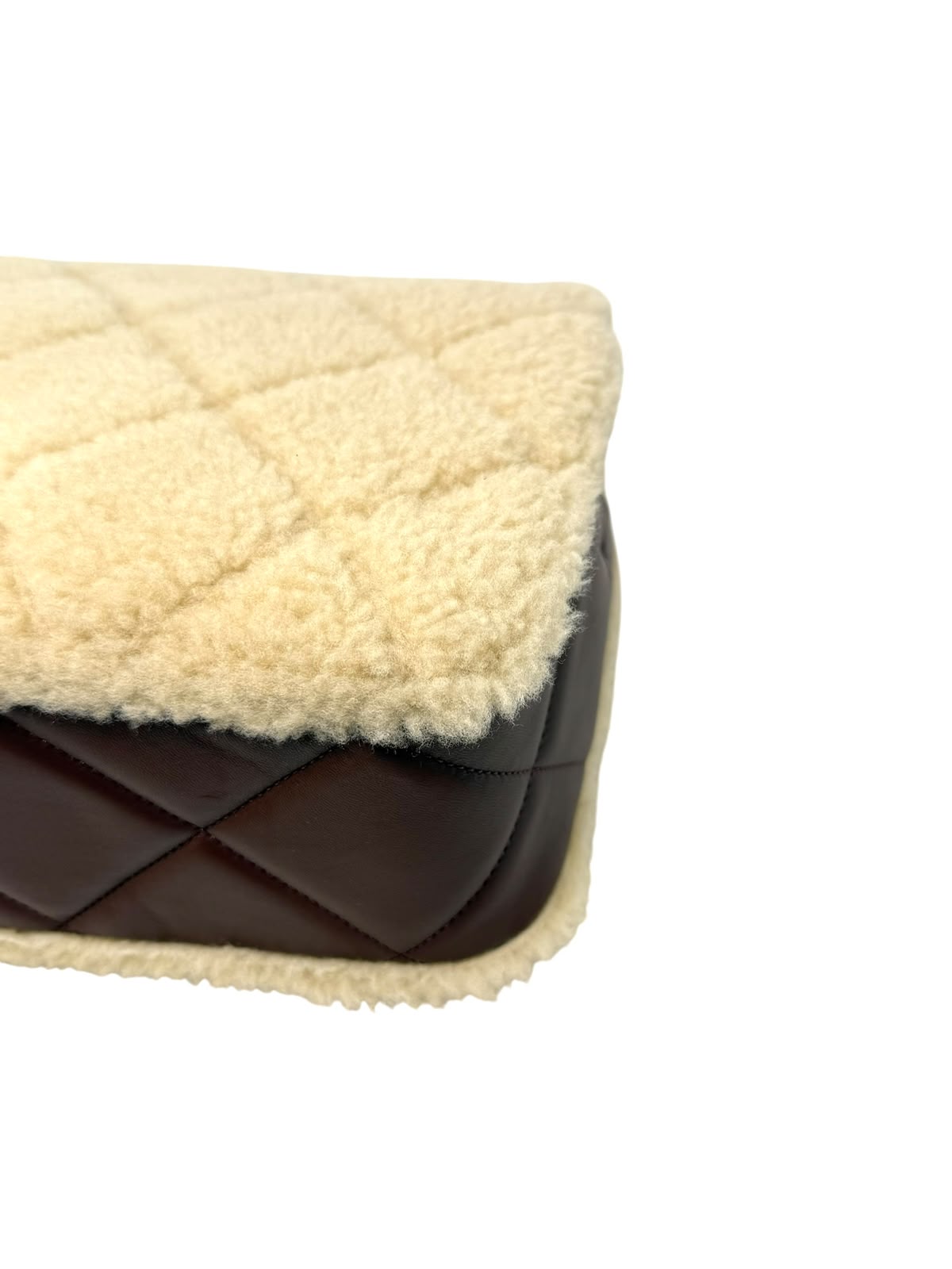 Furry Coco Flap Bag