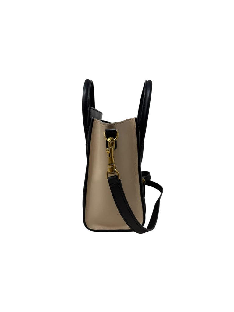 Luggage Nano Negra y Blanco