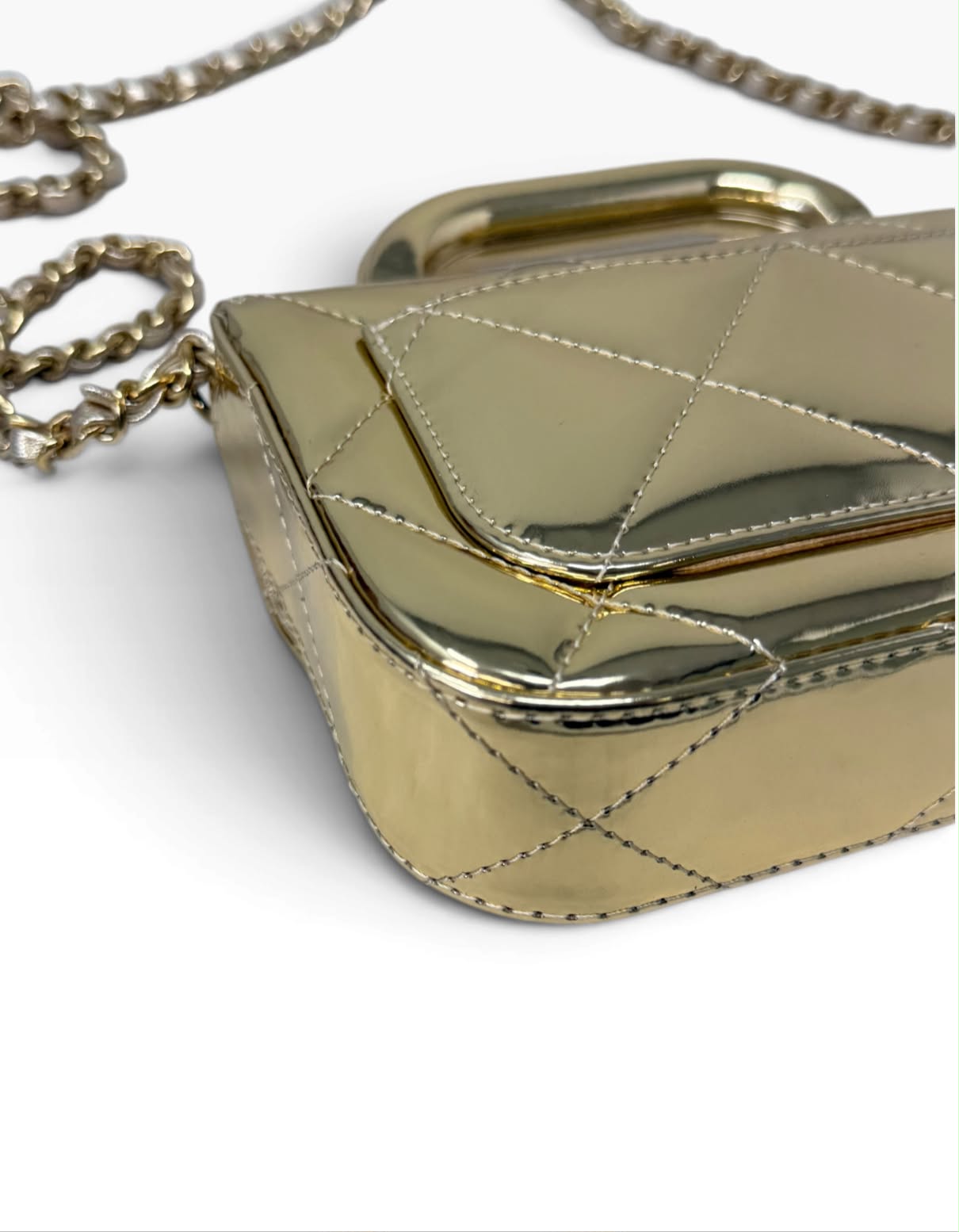 Mini Top Handle Flap Bag