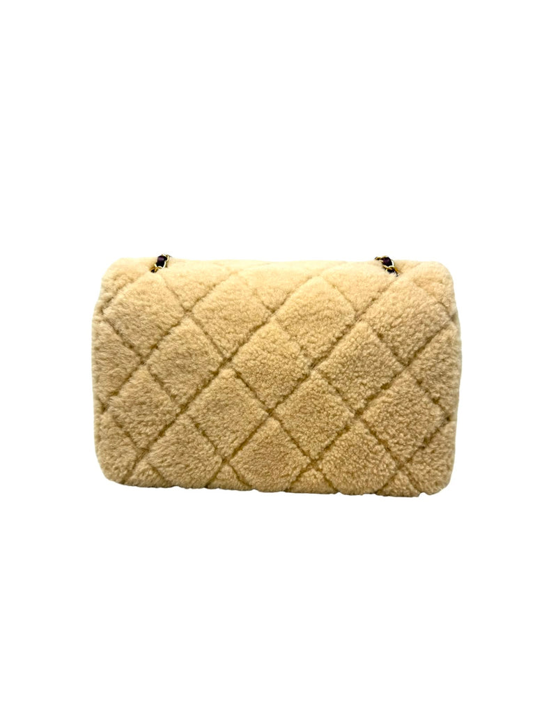 Furry Coco Flap Bag