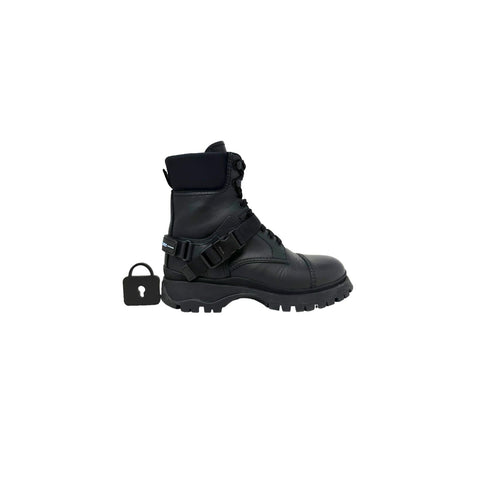 Buckle Strap Ankle Boots T38.5 Eu