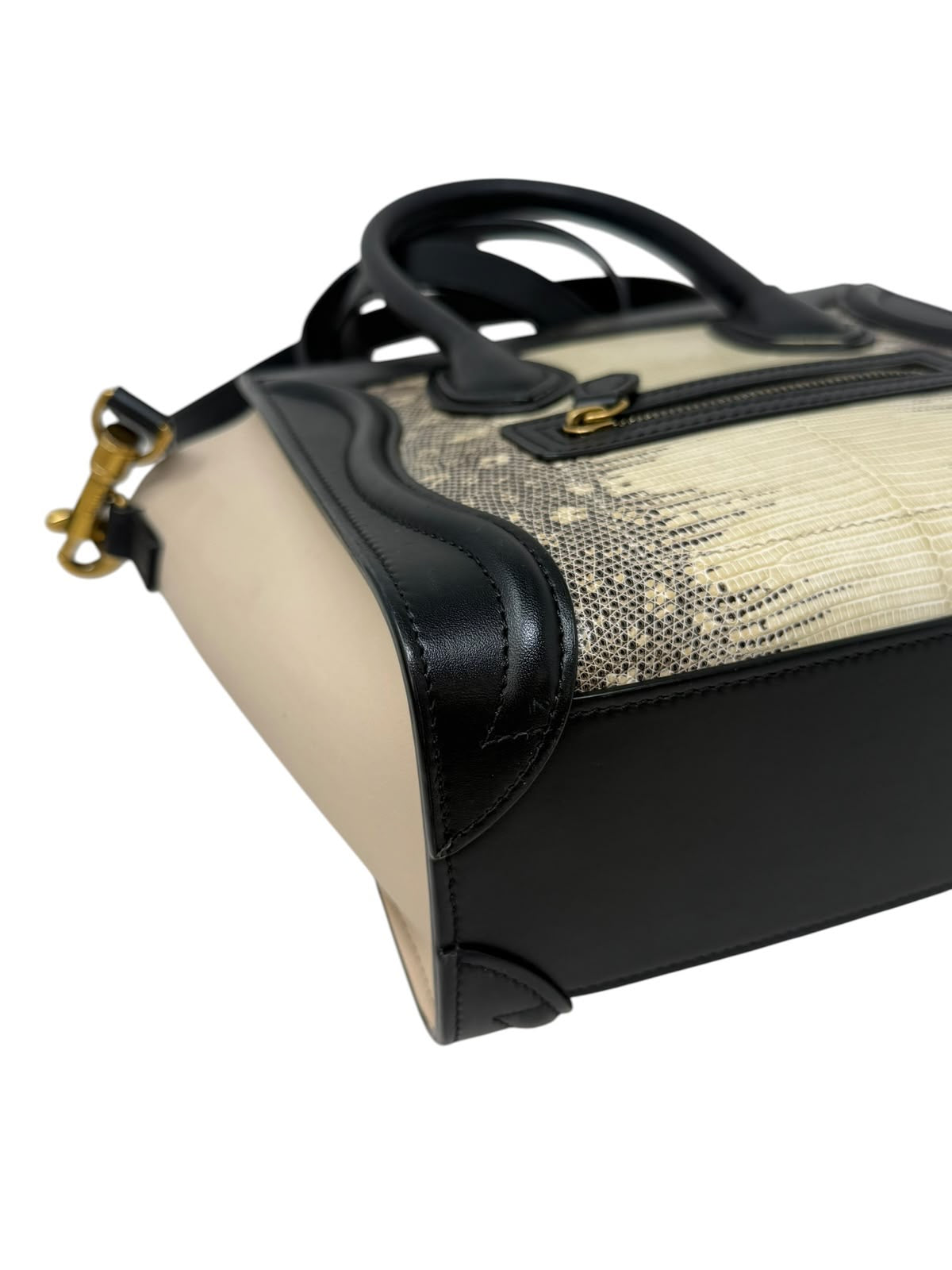 Luggage Nano Negra y Blanco