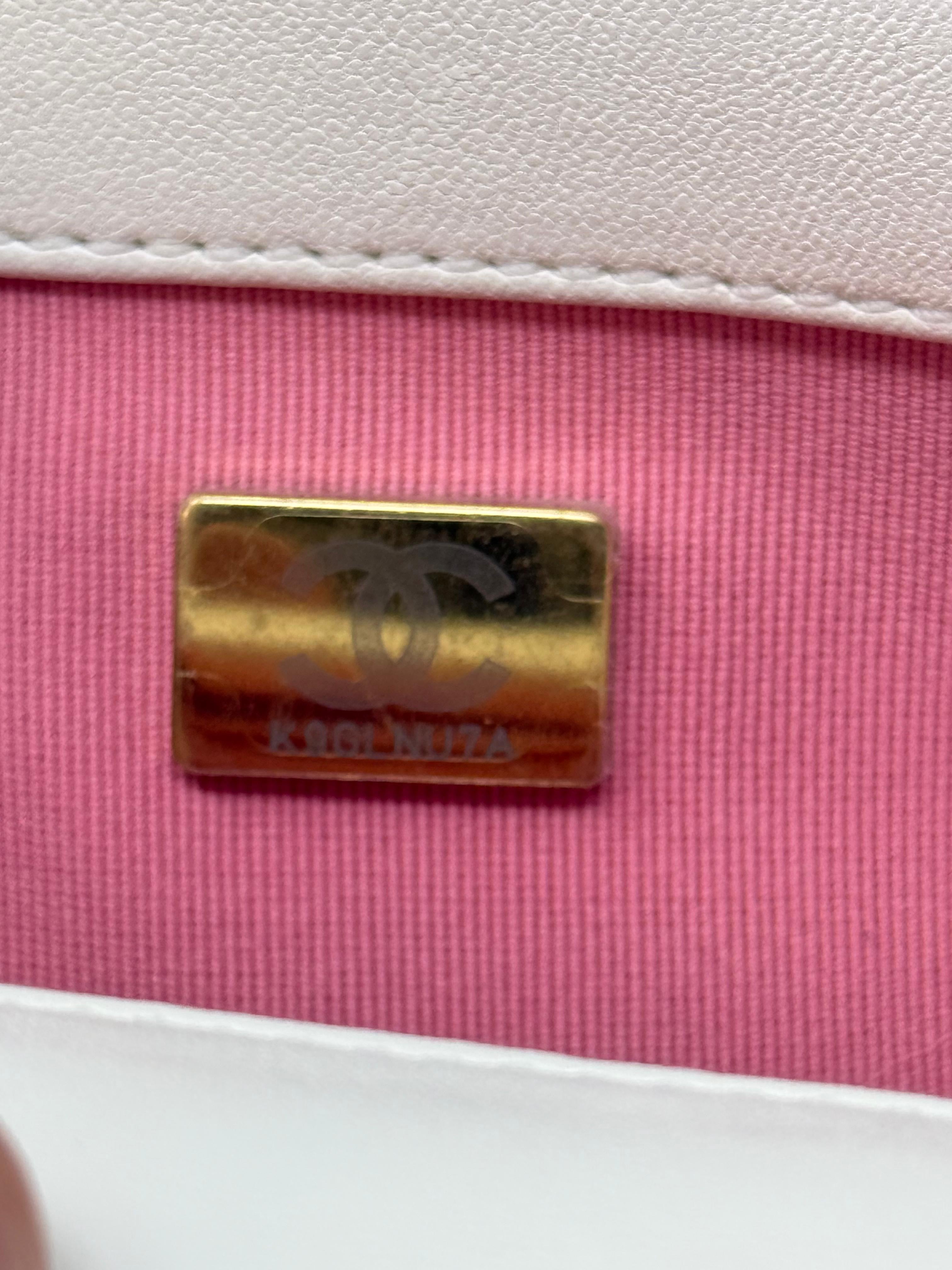 Mini Top Handle Flap Bag