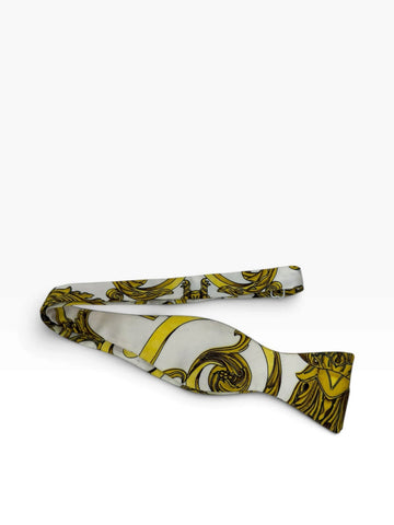 Corbata de Moño Blanca