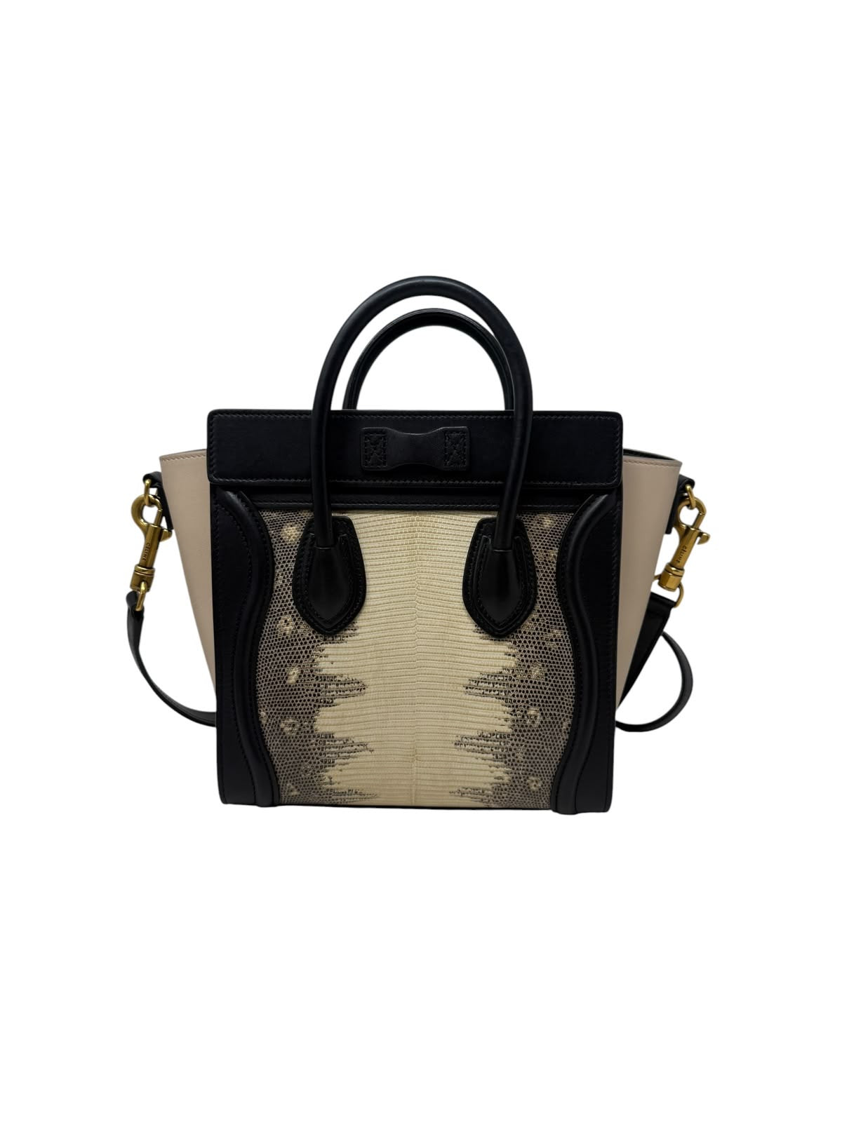 Luggage Nano Negra y Blanco