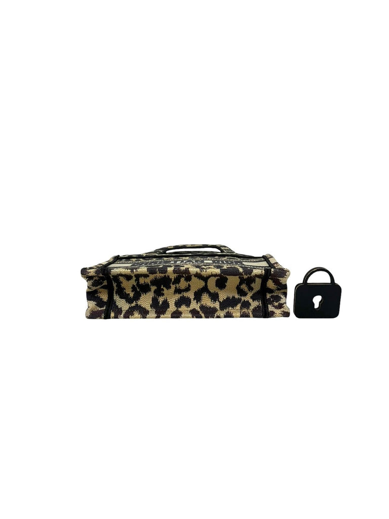 Book Tote Mini Animal Print