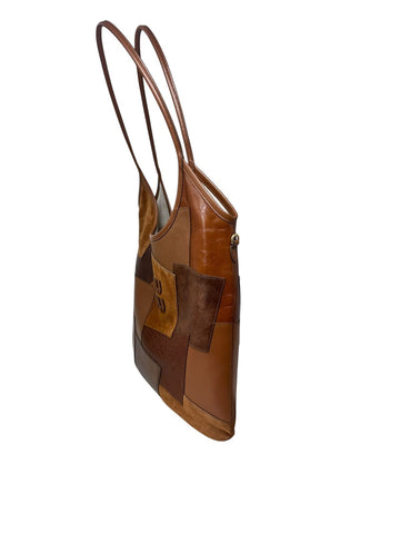 Patchwork Ivy Tote Bag