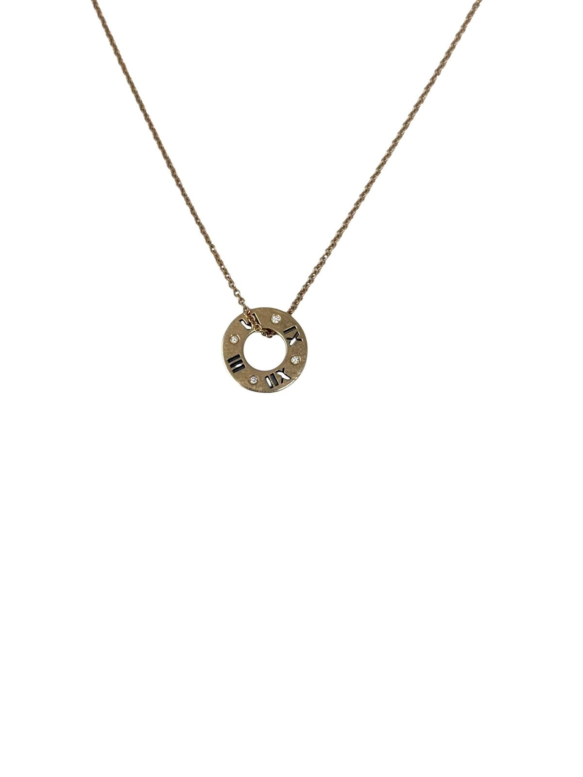 Collar Pierced Oro con Diamantes
