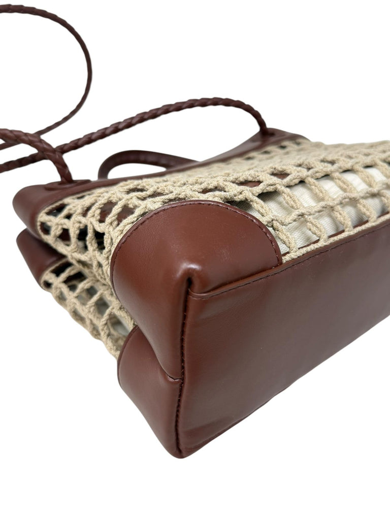 Andiamo Small Macramé Raffia