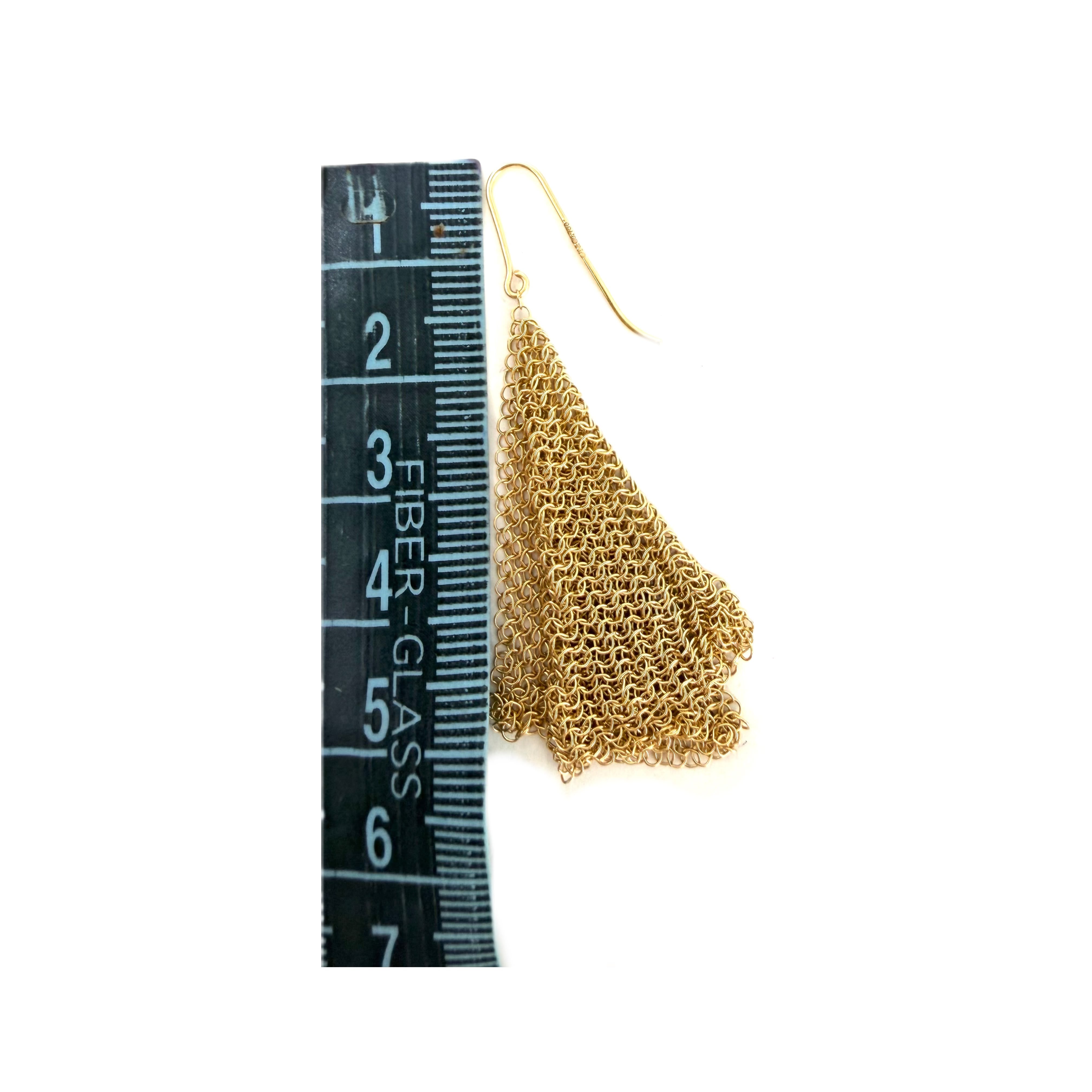 Aretes Mascada Estilo Mesh