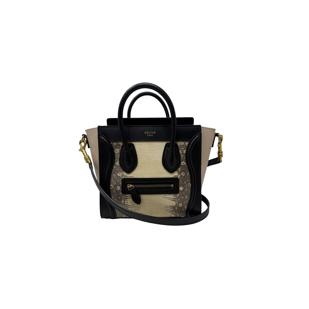 Luggage Nano Negra y Blanco