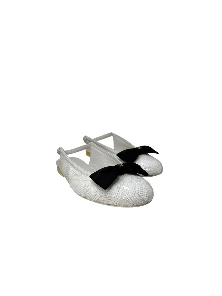 Bow Slingback Flats T37 Eu