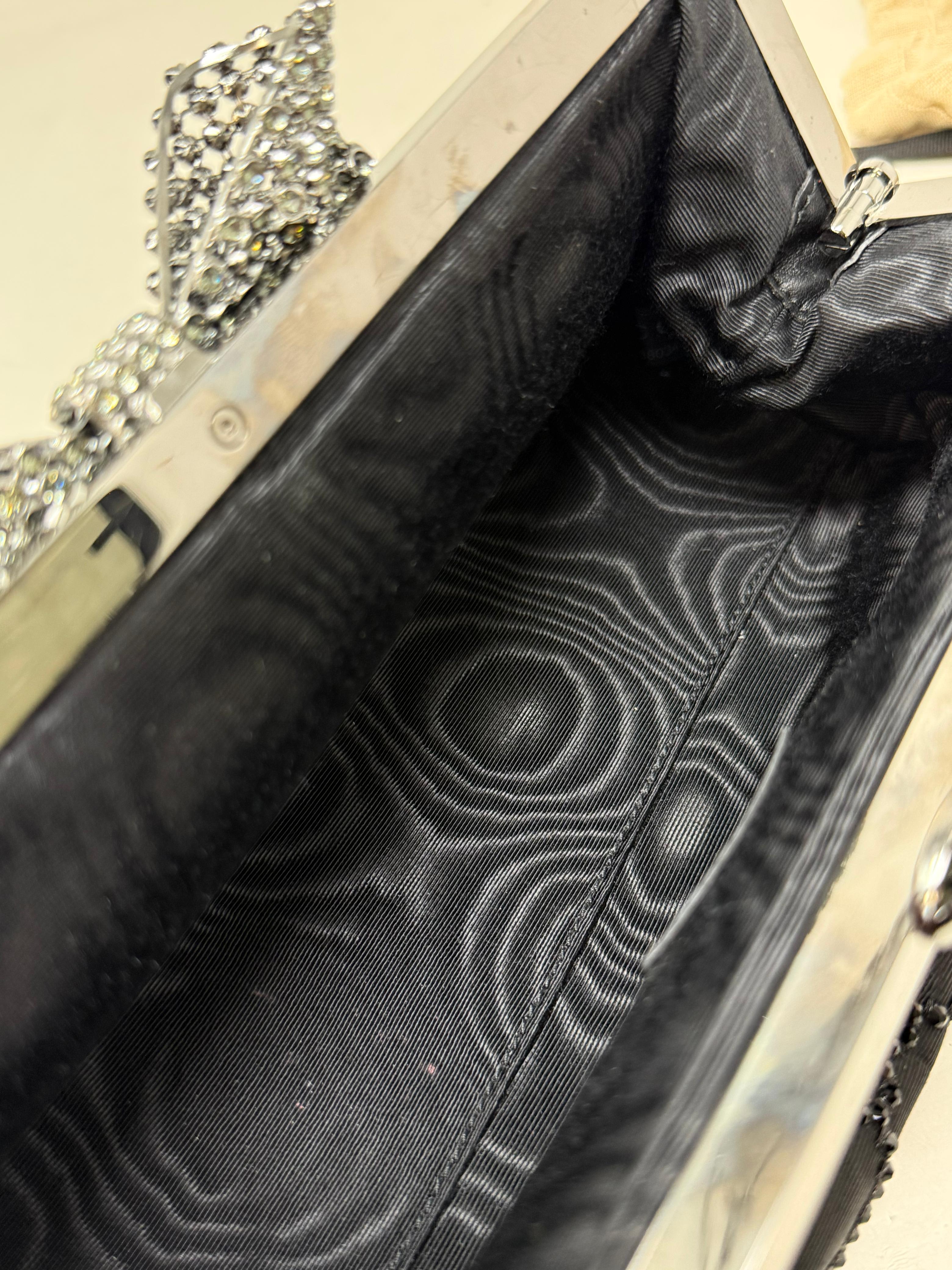 Broadway Satin Clutch