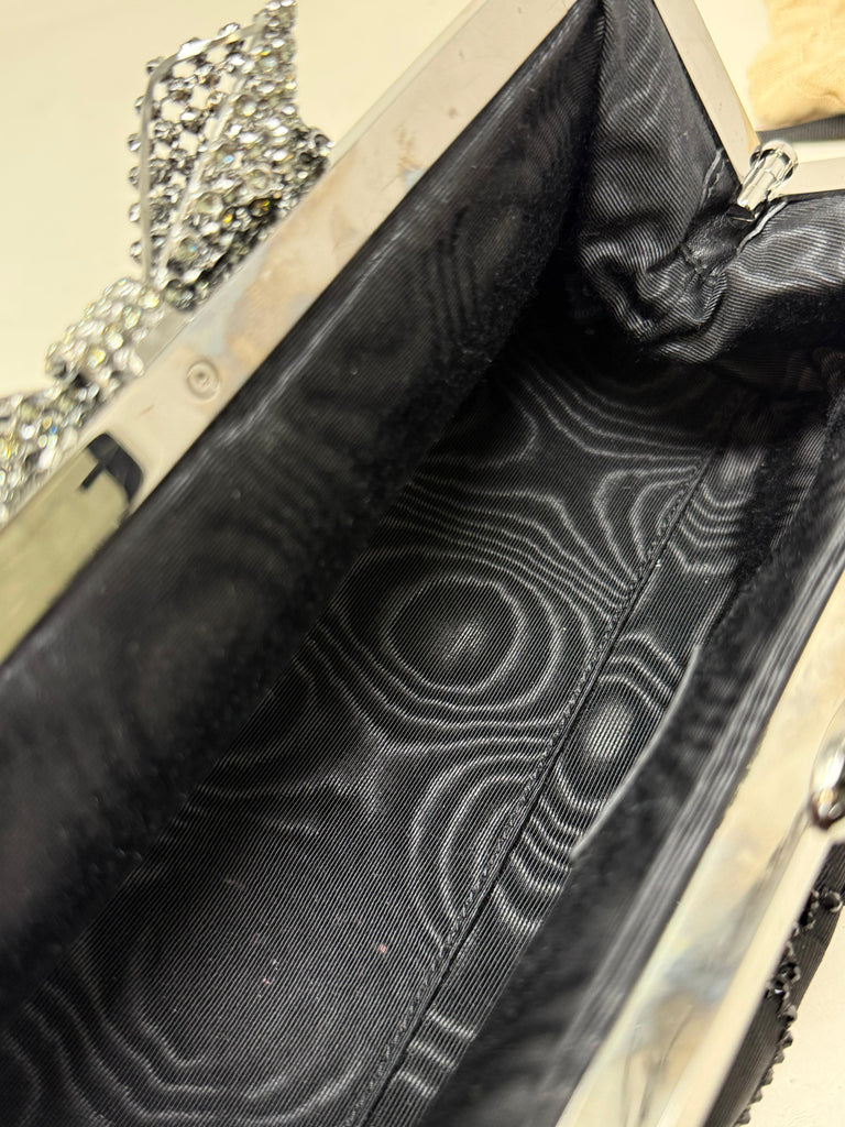 Broadway Satin Clutch