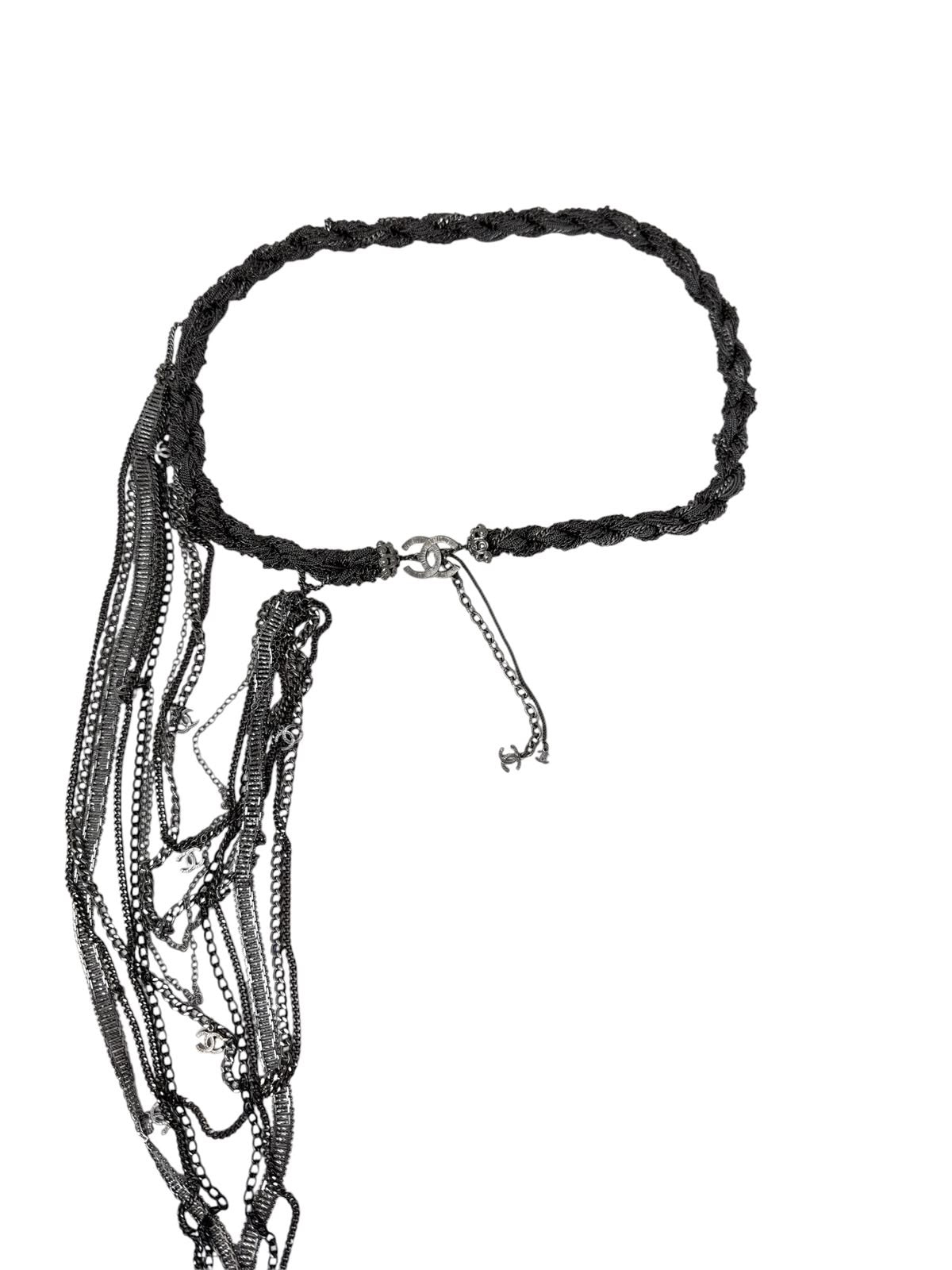 Vintage Multi-Chain Belt Necklace