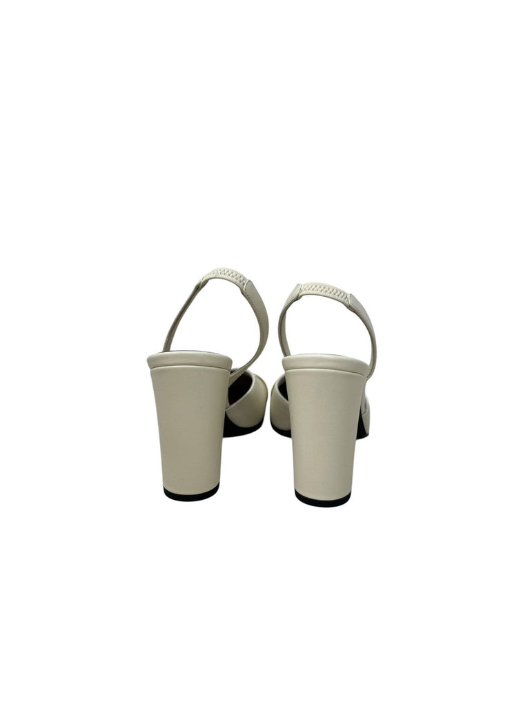 Square Cap Toe Slingback T37 Eu