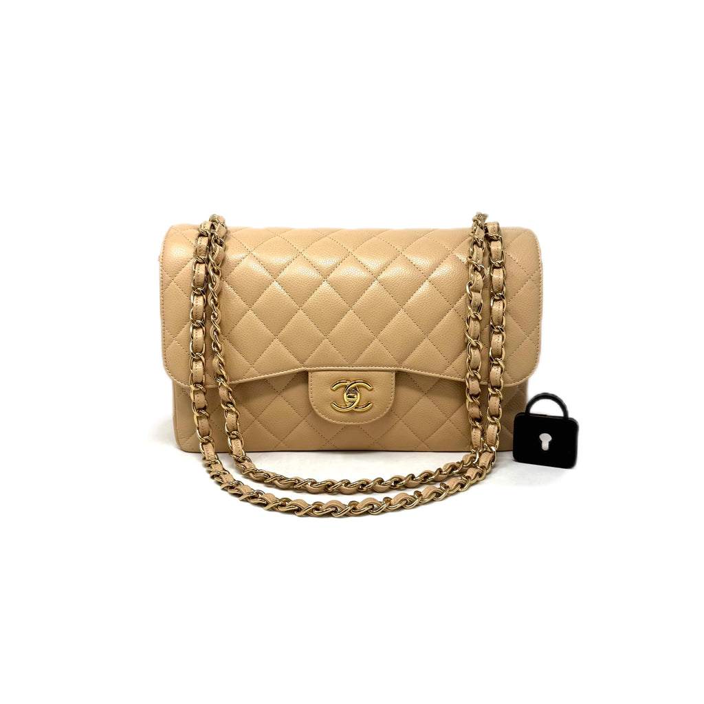 Clásica Jumbo Caviar Nude