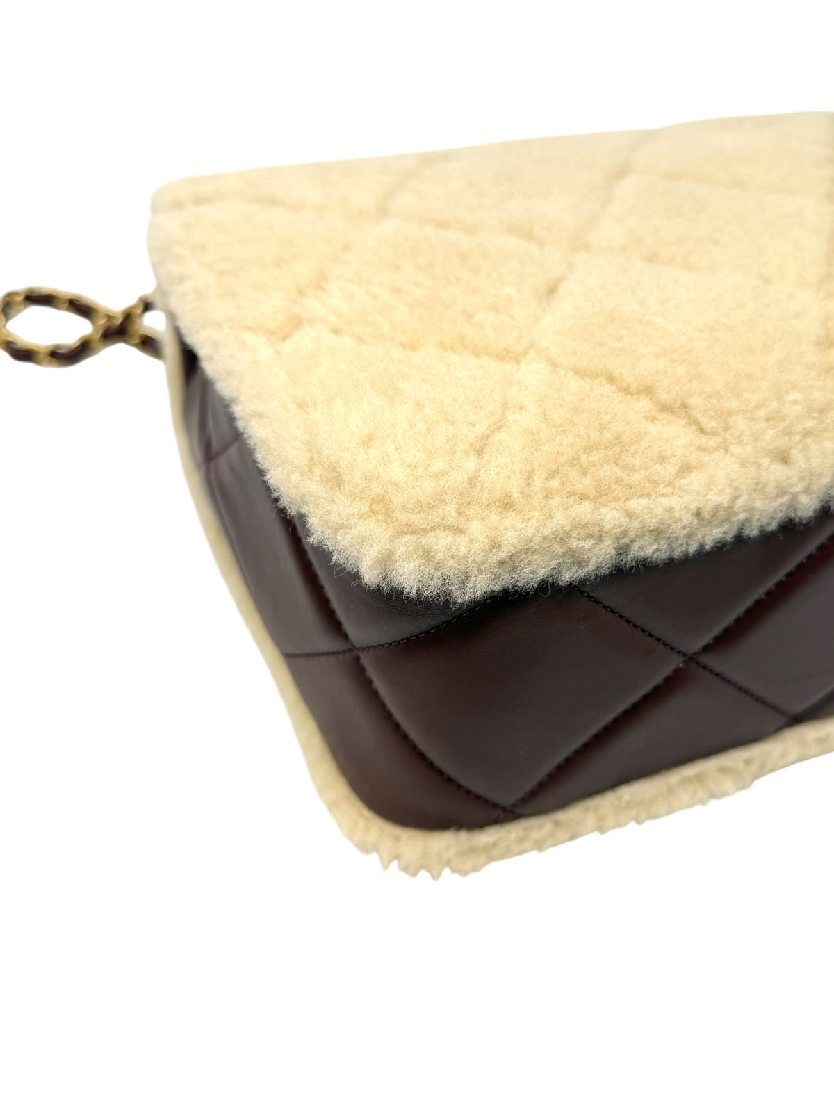 Furry Coco Flap Bag