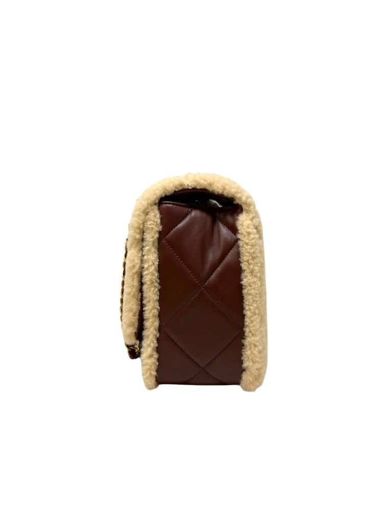 Furry Coco Flap Bag
