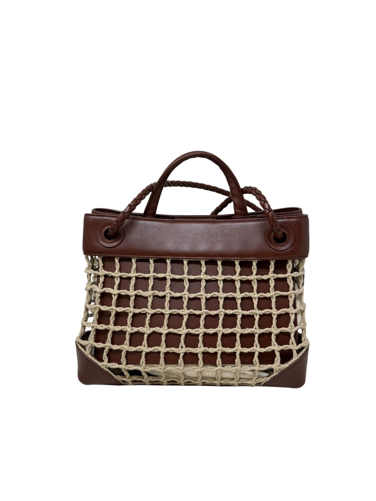Andiamo Small Macramé Raffia