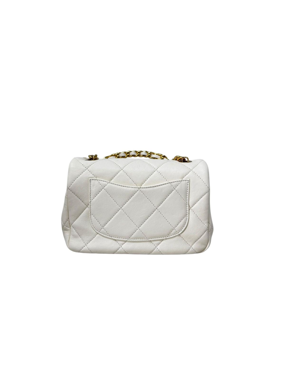 Mini Top Handle Flap Bag