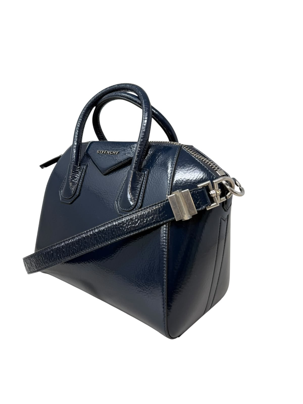 Antigona Navy Charol