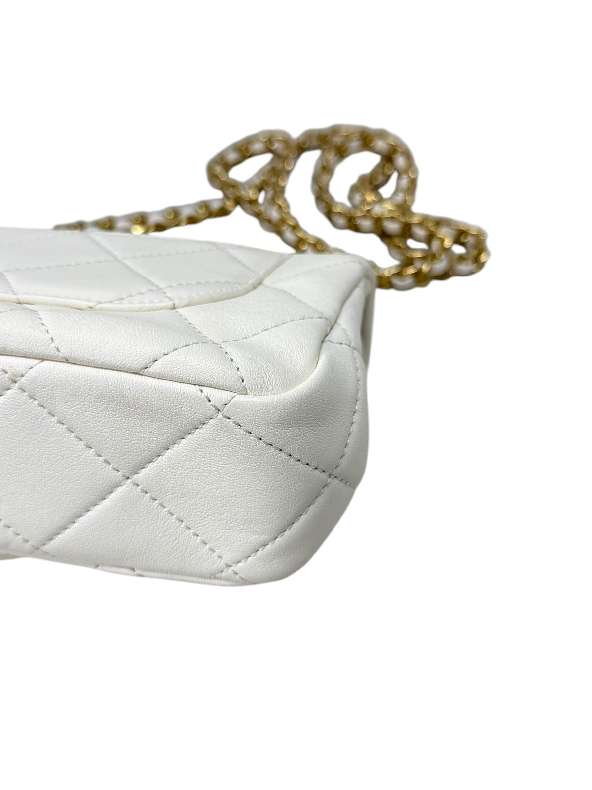 Mini Top Handle Flap Bag